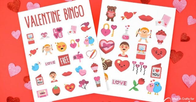 23 fun and easy Printable Valentine's Day Crafts for Preschoolers ...