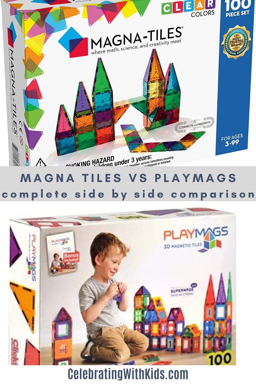 Playmags magnetic tiles review