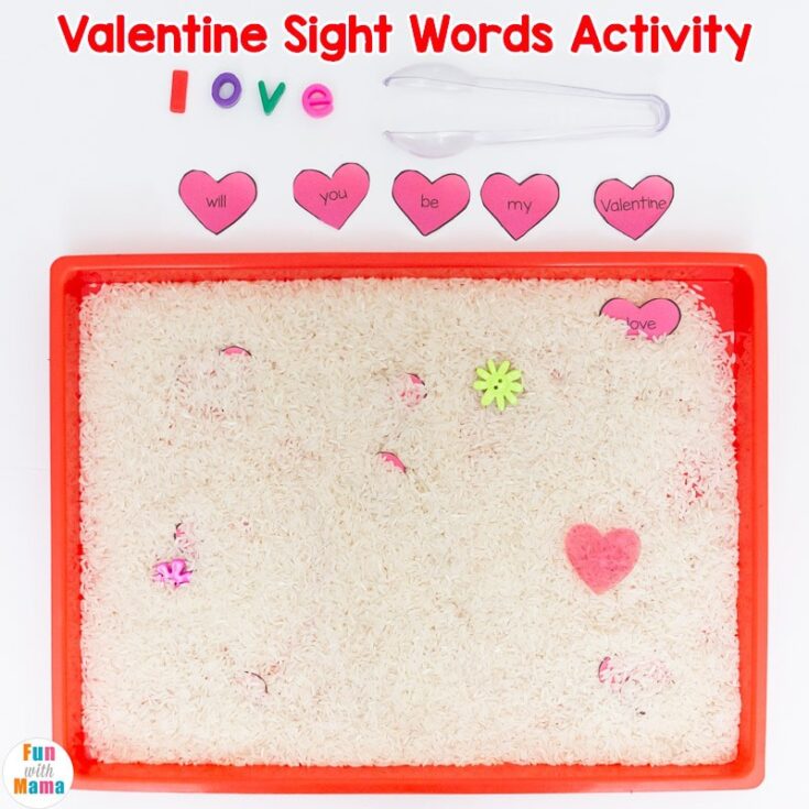 Image for Valentine Sight Word Activity