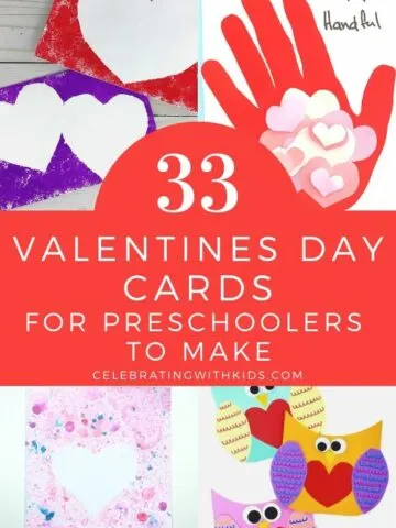 valentines day cards for preschoolers to make