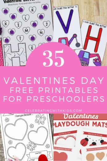 35 Best Free Valentines Day Printables for Preschoolers - Celebrating ...