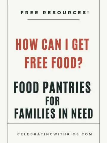 Free food pantries for families in need