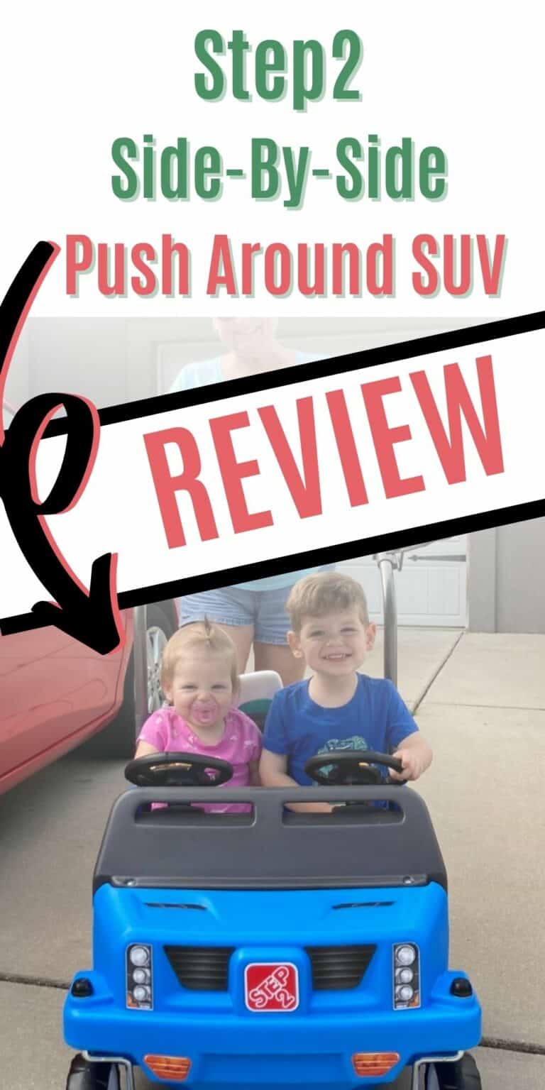 Review Step2 SideBySide Push Around SUV Celebrating with kids