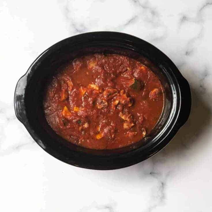 Image for Crockpot Chicken Cacciatore Recipe {Easy & Freezer Friendly}