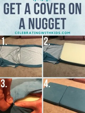 how to get a cover back on a nugget the easiest way