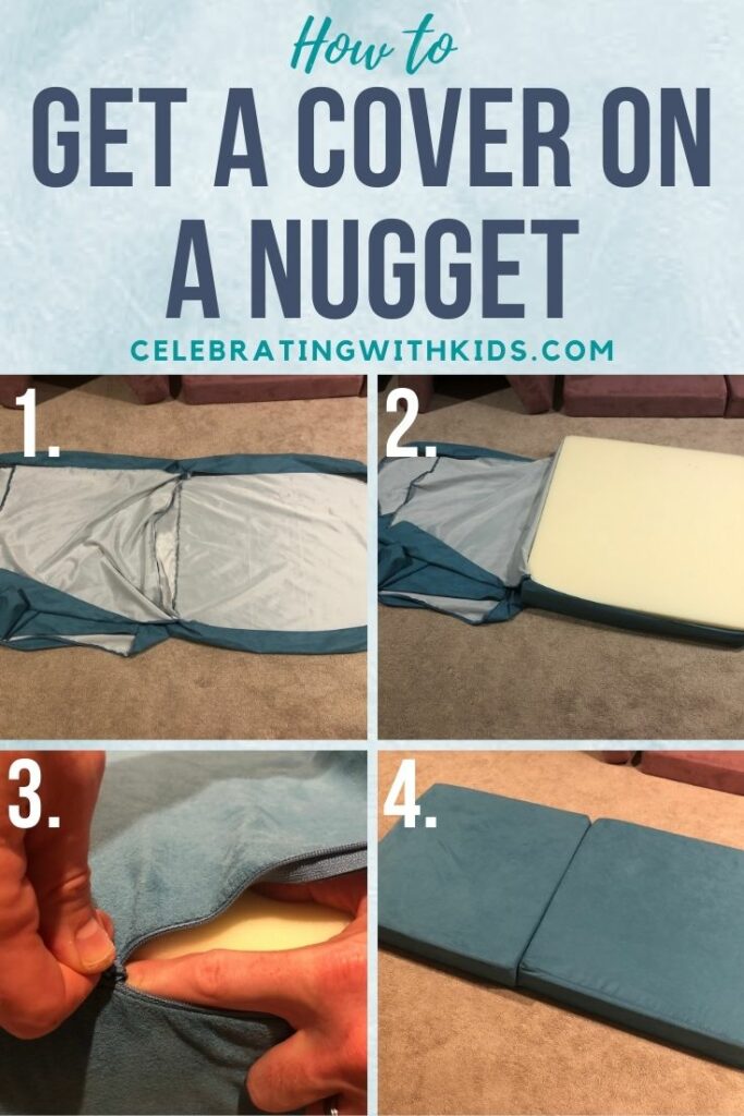 how to get a cover back on a nugget the easiest way