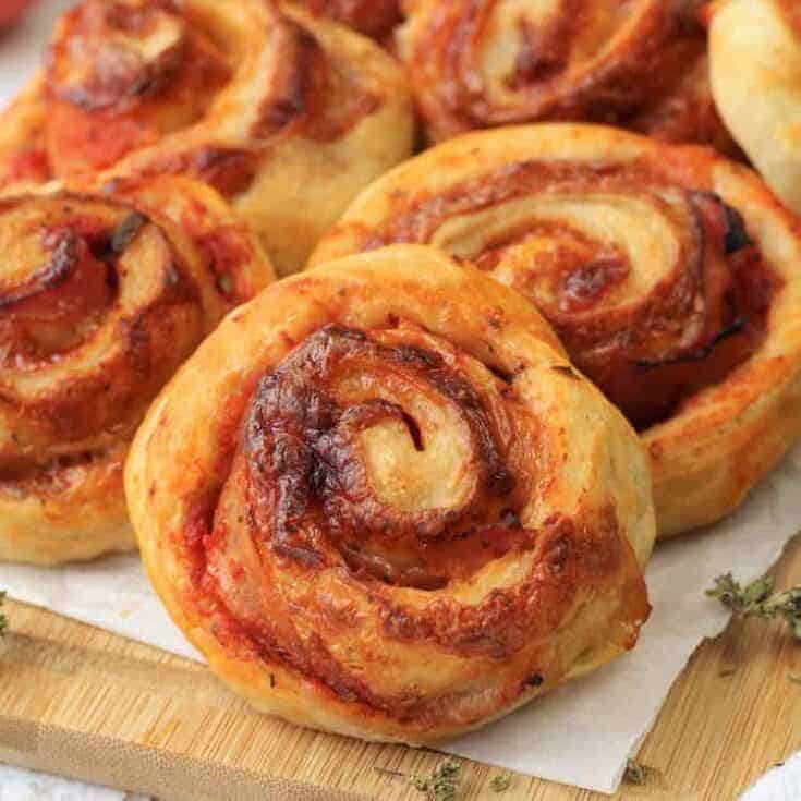 Image for Homemade Pizza Rolls with Ham and Cheese