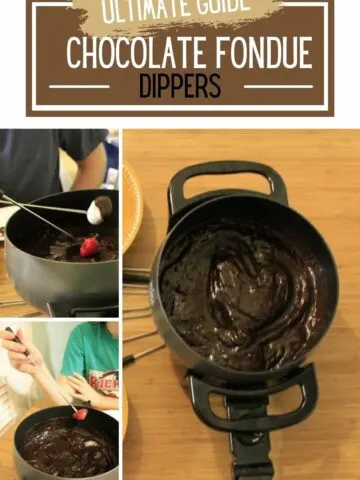 the ultimate guide to chocolate fondue dippers