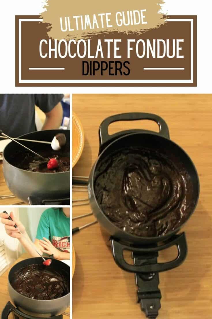 The best chocolate fondue dippers Celebrating with kids