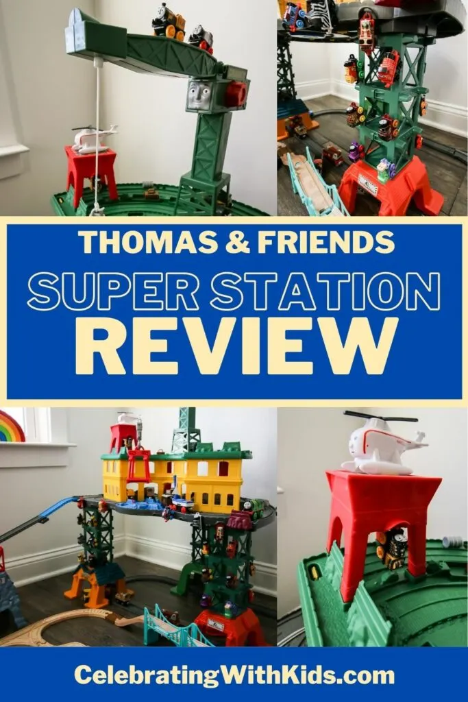 thomas and friends super station train set