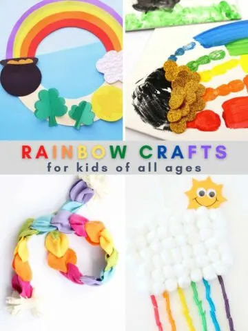 Rainbow craft ideas for kids of all ages