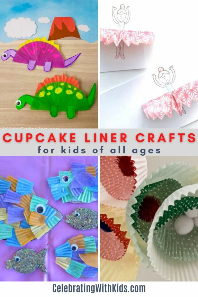 29 fun & easy cupcake liner crafts for kids - Celebrating with kids