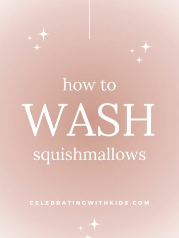 how to wash squishmallows