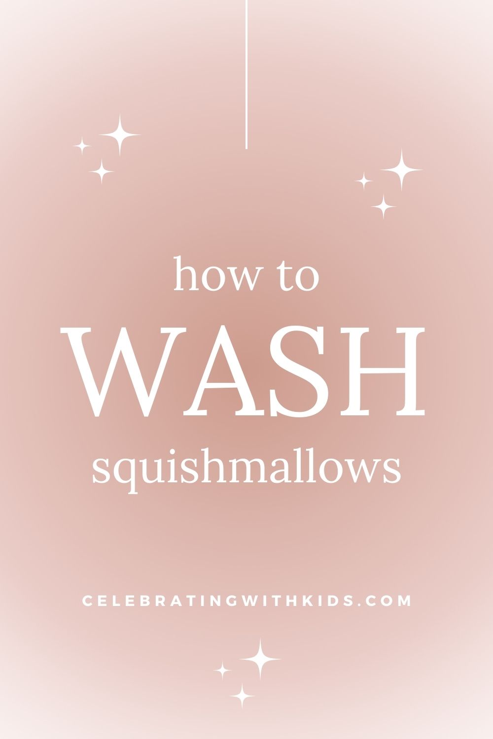 how to wash squishmallows