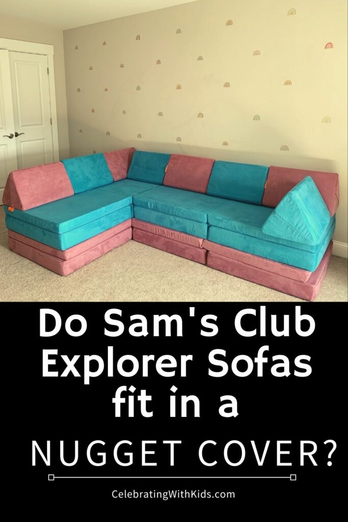 Do Sam's Club Explorer Kids Sofas fit in Nugget Covers