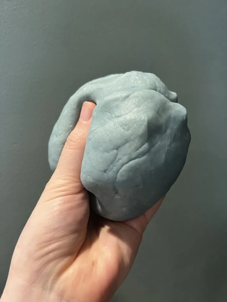 homemade playdough ball