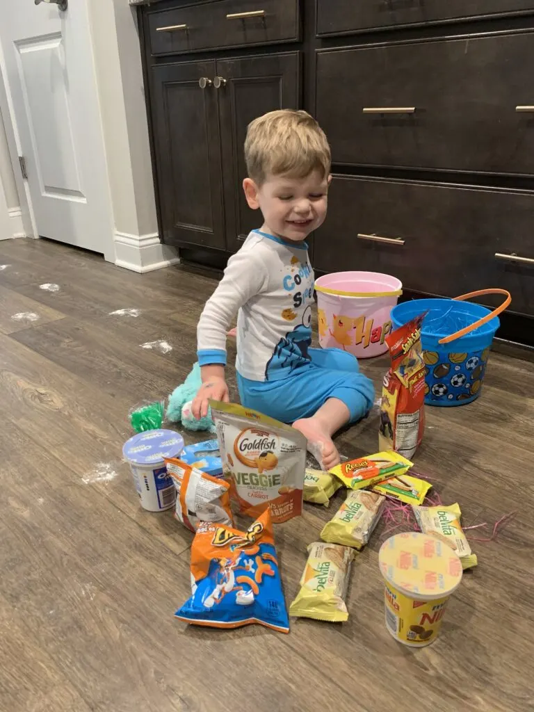 non candy food treats for easter basket