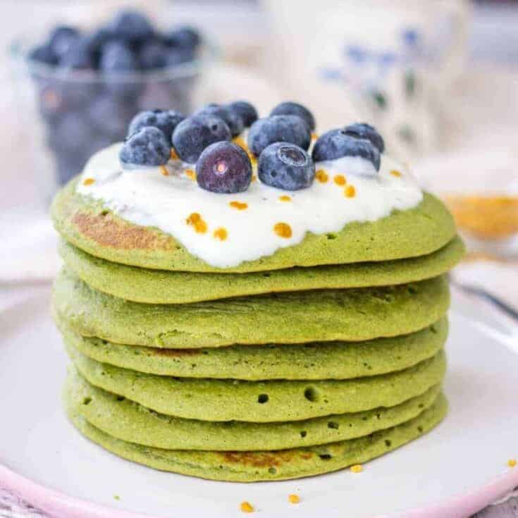 Image for Matcha Pancakes - Natalie's Health