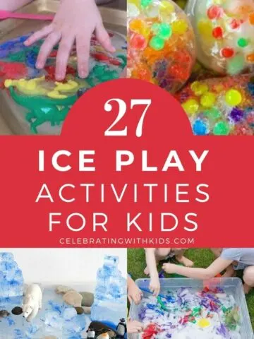 27 ice play activities for kids