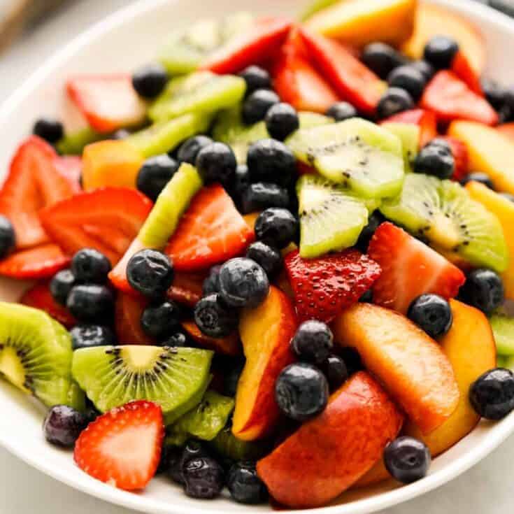 Image for Fruit Salad with Honey Lime Dressing