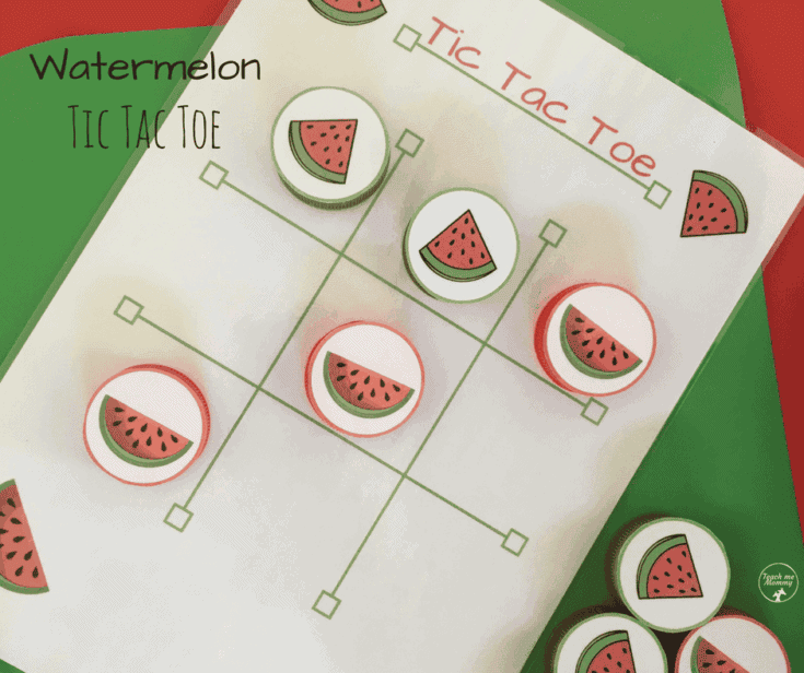 Image for Watermelon Tic Tac Toe