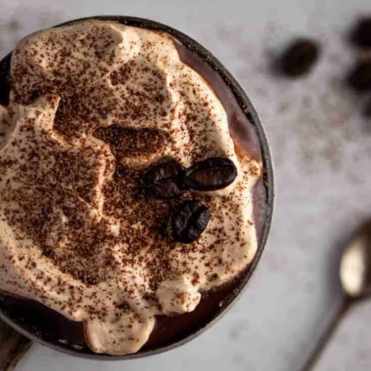 Image for Coffee Hot Chocolate (Homemade Caffeinated Hot Chocolate)