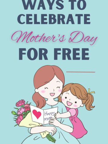 ways to celebrate mother's day for free