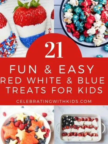 42 fun and easy Red White and Blue foods for kids