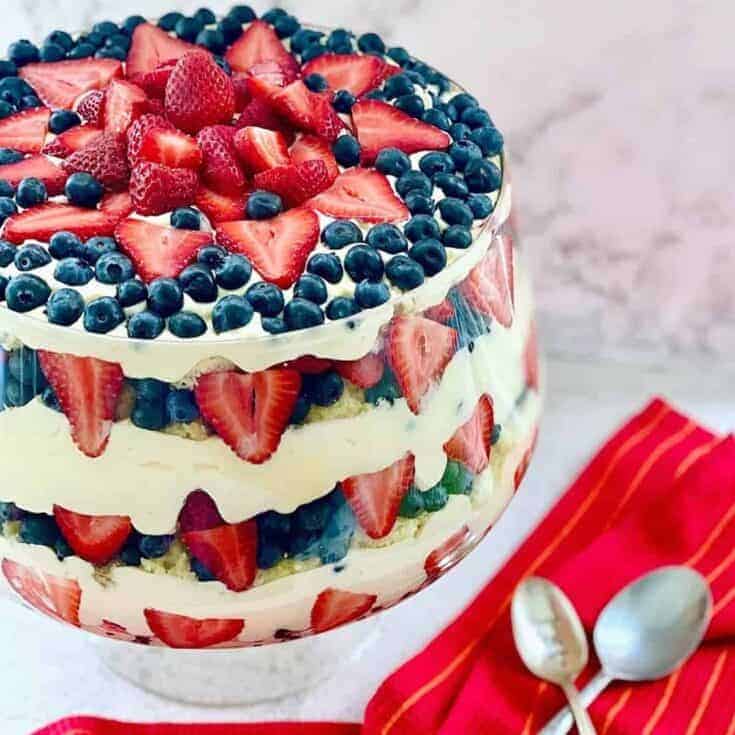 Image for Patriotic Berry Trifle