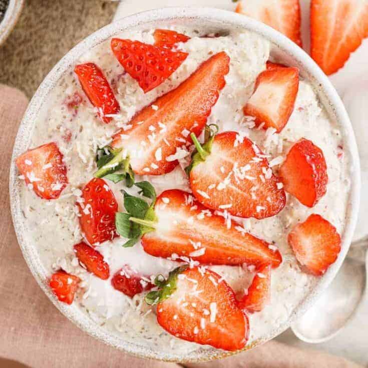 Image for Strawberry Overnight Oats