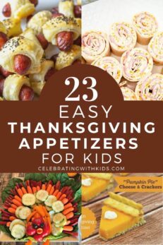 23 Child-friendly Thanksgiving appetizers - Celebrating with kids