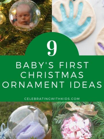 9 baby's first christmas ornament ideas