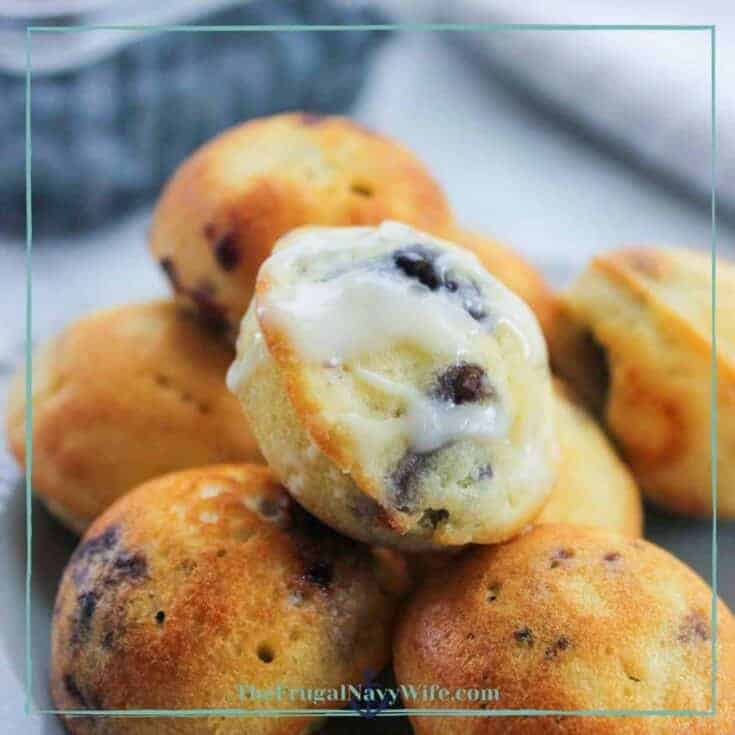 Image for Easy Blueberry Pancake Bites Recipe