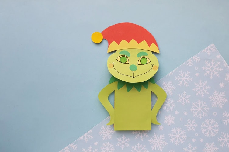 12 fun and easy Grinch crafts for kids - Celebrating with kids