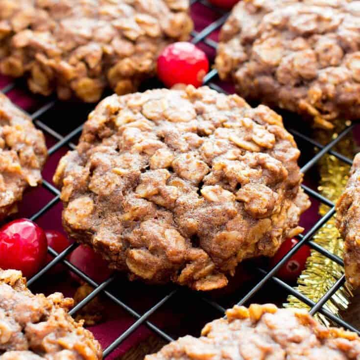 Image for Gluten Free Gingerbread Oatmeal Breakfast Cookies