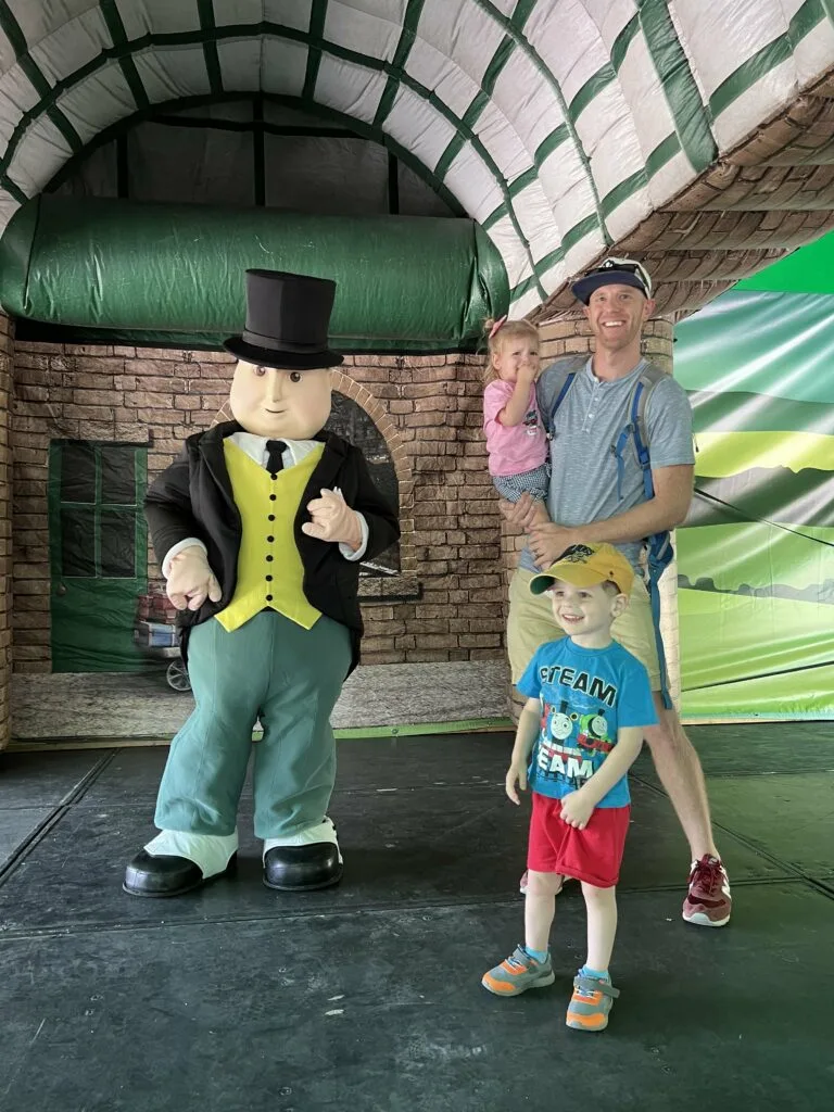 kids with sir topham hatt