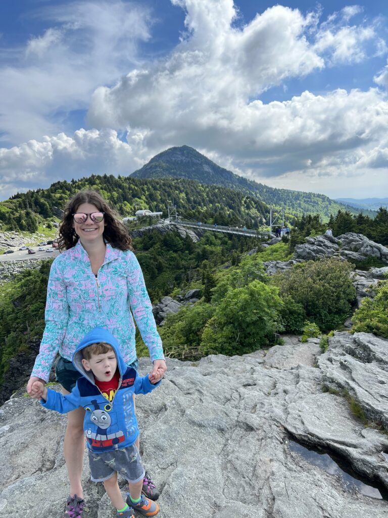 top of grandfather mountain
