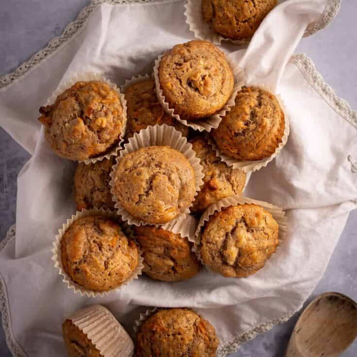 Image for Banana Carrot Muffins - The Littlest Crumb