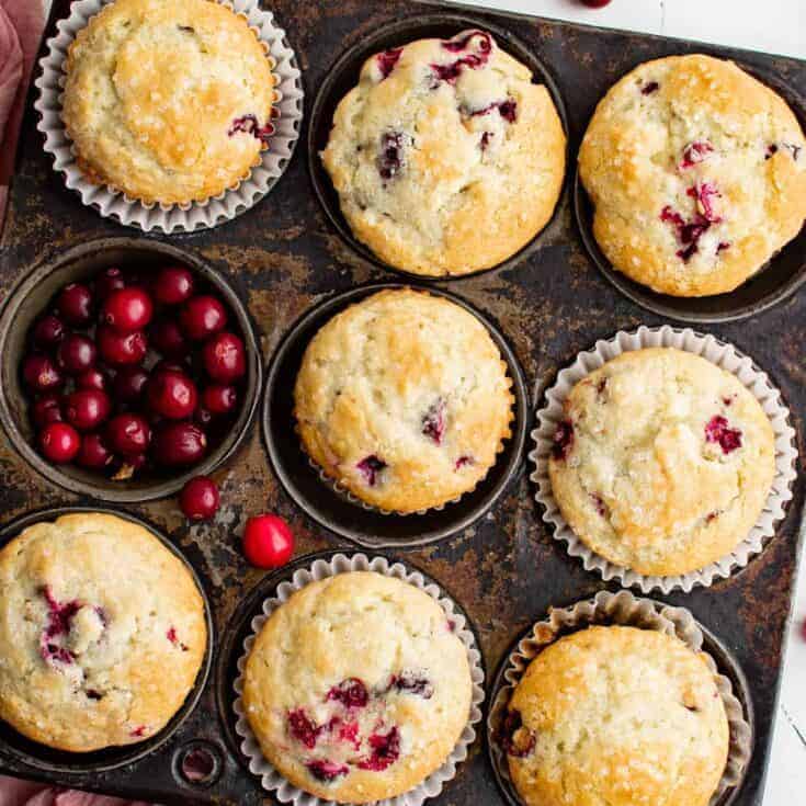 Image for Cranberry Muffins Recipe
