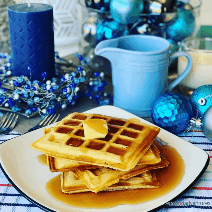 Image for Eggnog Waffles for Christmas