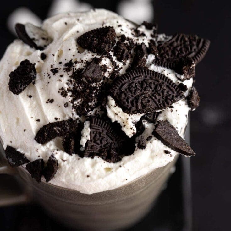 Image for Oreo Hot Chocolate (Dunkin Donuts Copycat)