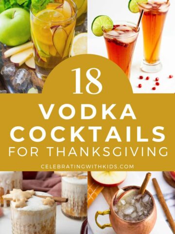 18 vodka cocktails for thanksgiving