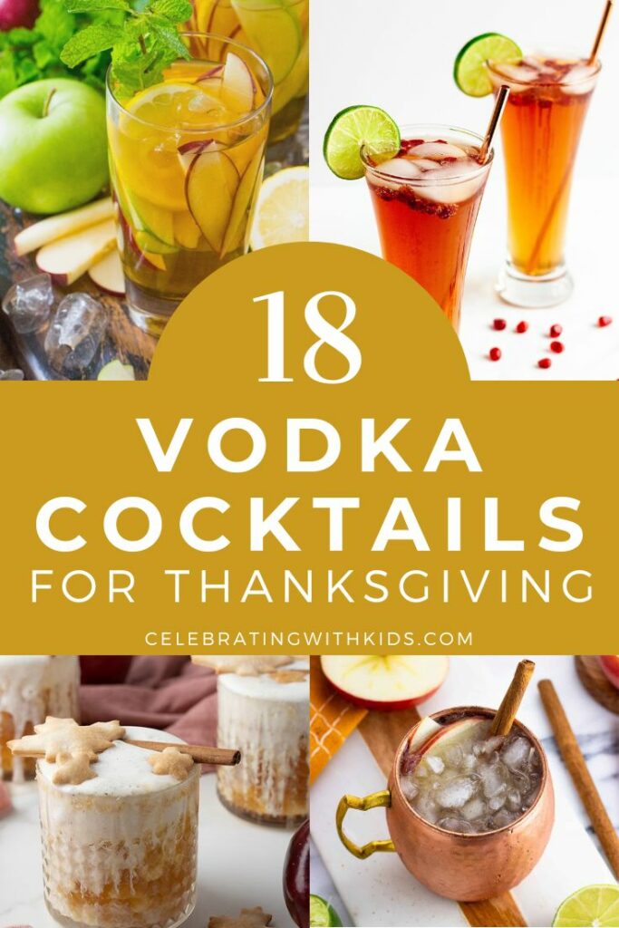 18 vodka cocktails for thanksgiving