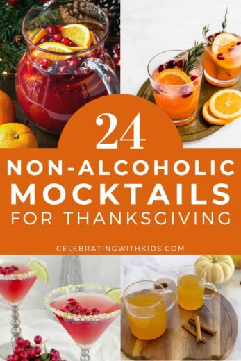 24 Non-alcoholic Thanksgiving Drinks Recipes - Celebrating with kids