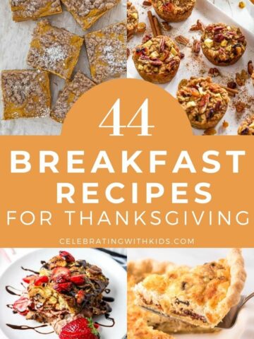 44 breakfast recipes for thanksgiving