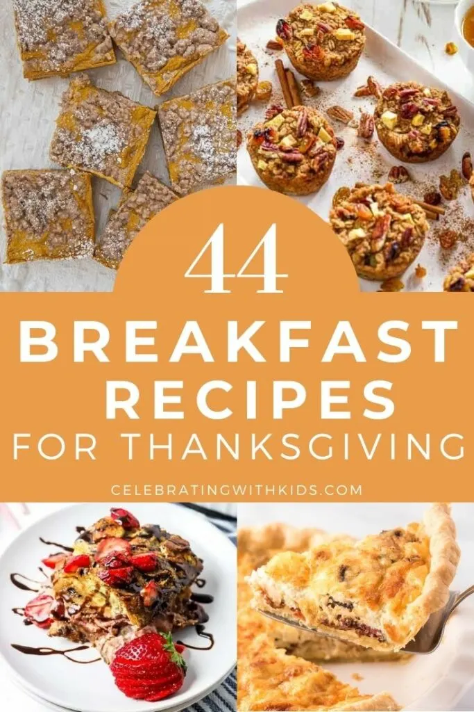 44 breakfast recipes for thanksgiving