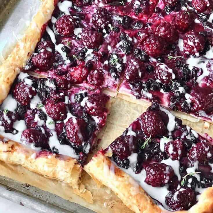 Image for Blackberry Cheese Danish