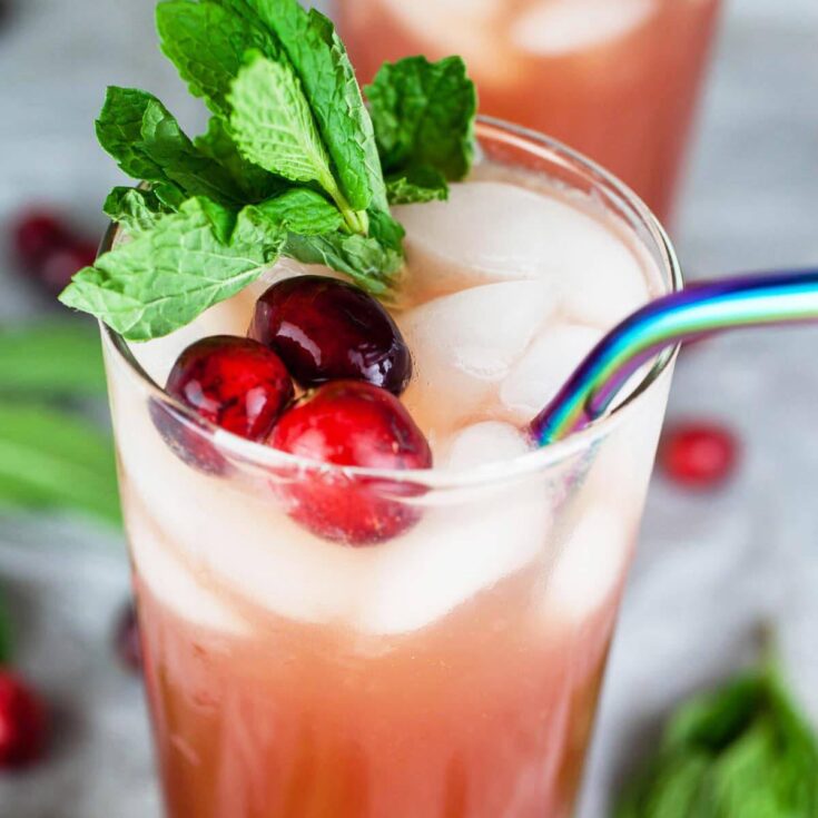 Image for Cranberry Mocktail with Ginger Beer