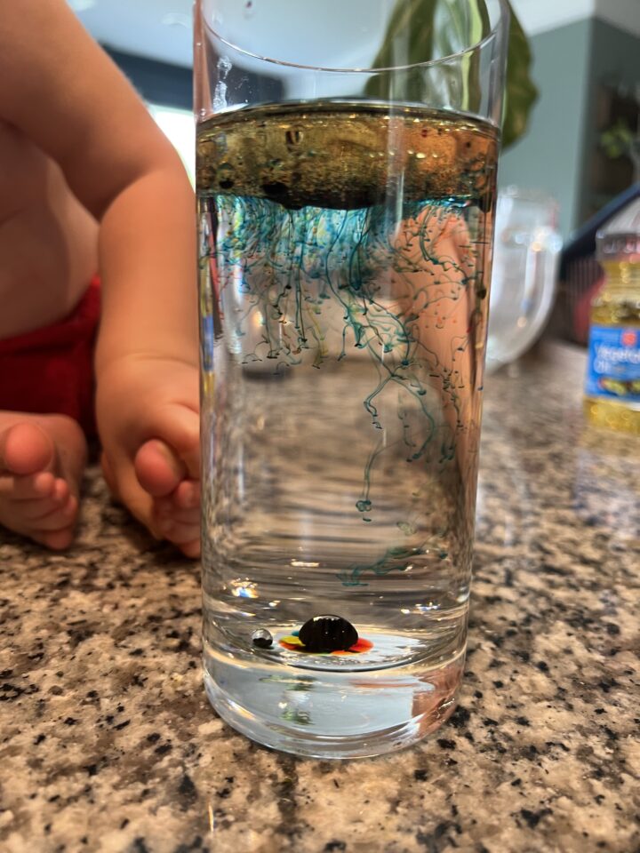 How to make fireworks in a jar - Celebrating with kids