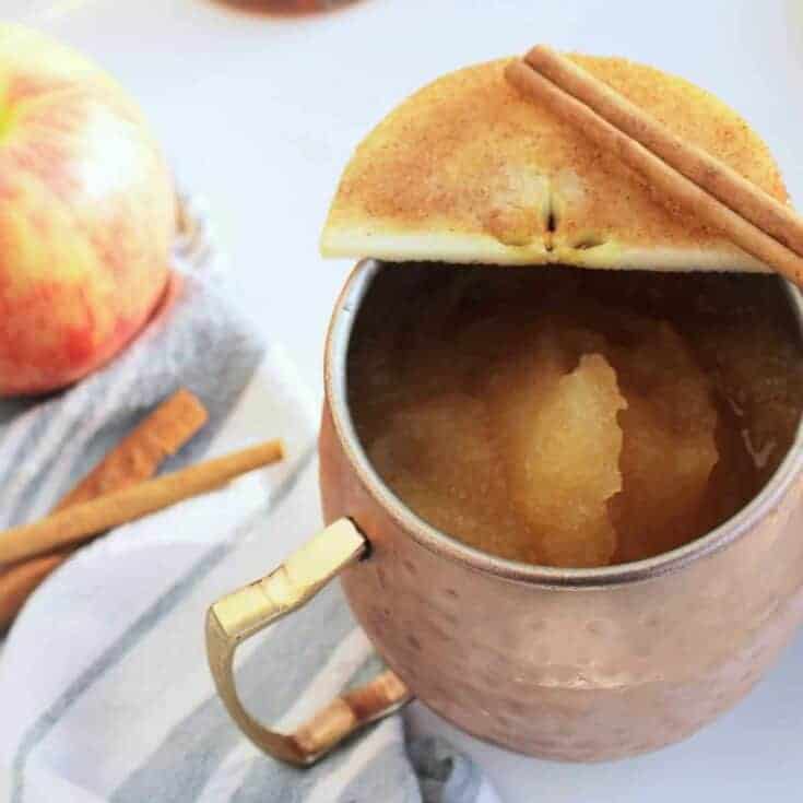 Image for Frozen Alcoholic Apple Cider Whiskey Slushie
